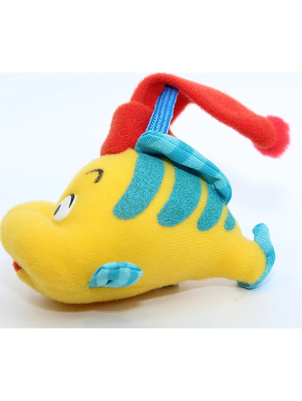 Vintage Disney Little Mermaid Holiday Flounder Plush McDonald's Happy Meal Toy